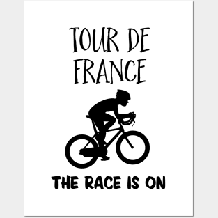 Cycling Life The race is on - Tour de France for the true biking fans Posters and Art